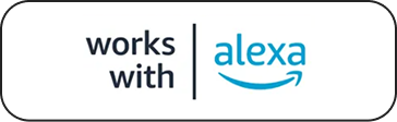 Works with Amazon Alexa